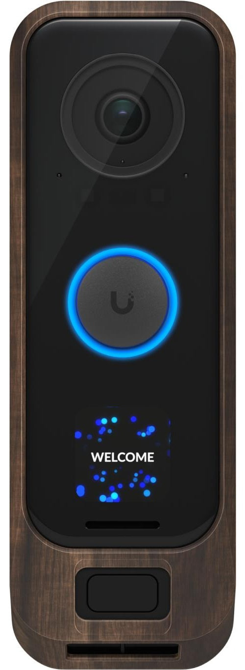 Ubiquiti G4 Doorbell Pro Cover Holz Polycarbonat (PC) 1 Stück(e) (UACC-G4-DB-PRO-COVER-WOOD) afbeelding 1