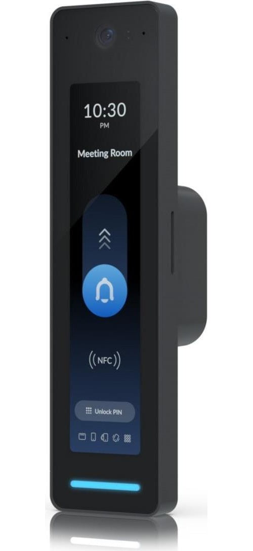 Ubiquiti UniFi Access Reader G2 Professional - Zutrittskontrollterminal mit NFC-Leser - mit Kamera - kabelgebunden - NFC, Bluetooth 4,2 LE, Mifare - 13,56 MHz - 10/100/1000 Ethernet - Schwarz (UA-G2-PRO-BLACK) afbeelding 1
