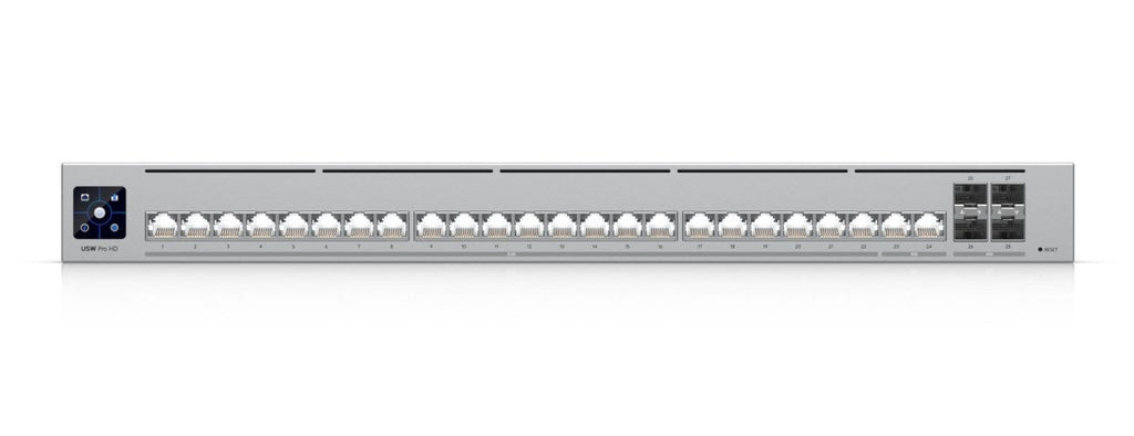 Ubiquiti | Managed Switch USW-PRO-HD-24 4x10G SFP+ - 2x10G Ethernet, 22x2.5G Ethernet | Rackmount afbeelding 2