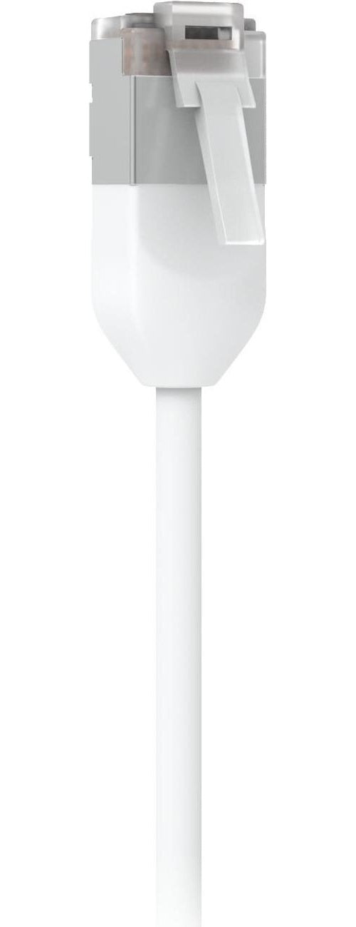 Ubiquiti Ultra-thin, rugged, shielded and optimized to perform in the harshest environments for 10 GbE networking. 8M (UACC-CABLE-PATCH-OUTDOOR-C6A-8M-W) afbeelding 1