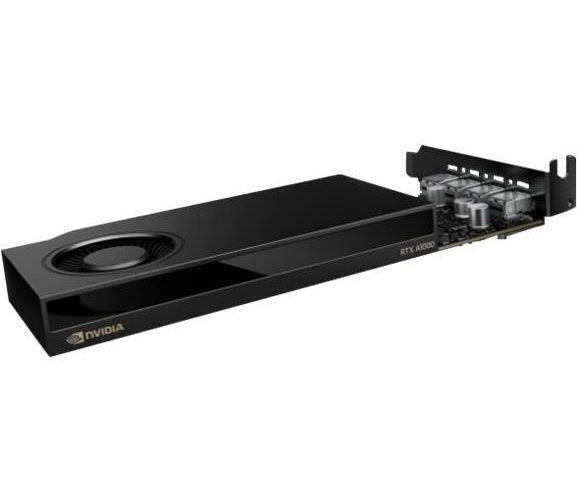 NVIDIA RTX A1000 - Grafikkarten - RTX A1000 - 8GB GDDR6 - PCIe 4,0 x8 Low-Profile - 4 x Mini DisplayPort (900-5G172-2580-000) afbeelding 1
