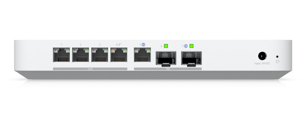 Ubiquiti Desktop 10G independent 4-port 2.5 GbE switch. (UXG-FIBER) afbeelding 4