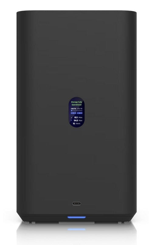 Ubiquiti UniFi NAS System UNAS 2 2x 3.5" HDD 1x 2.5GbE Schwarz (UNAS-2-B) afbeelding 1