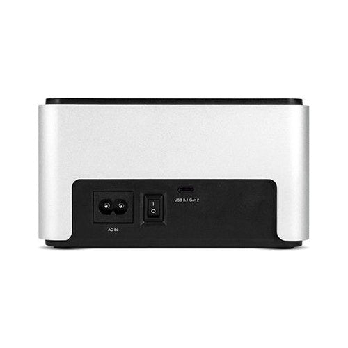 OWCTCDRVDCK. Speichermedien Typ: Festplatte, SSD, Speicherlaufwerk Schnittstelle: Serial ATA III, unterstützte Speicherlaufwerksgrößen: 2.5,3.5" . Hostschnittstelle: USB 3.1 (3.1 Gen 2) Type-C. Produktfarbe: black, silver. AC Eingangsspannu afbeelding 1