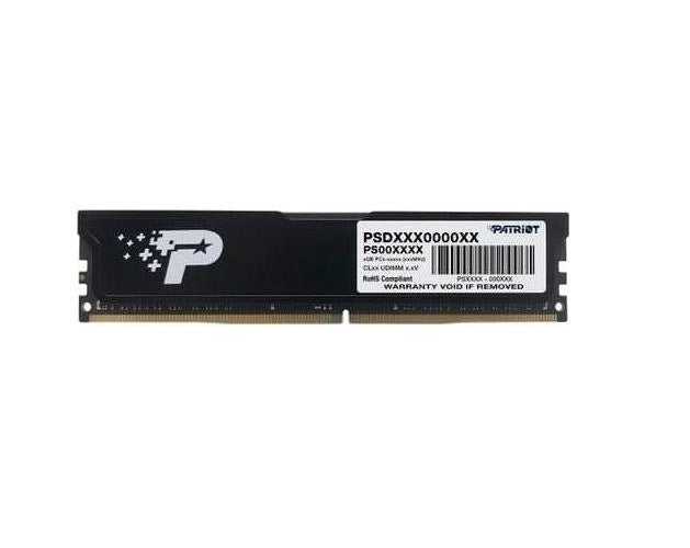 Patriot Signature Line - DDR4 - Modul - 8 GB - DIMM 288-PIN - 1600 MHz / PC4-25600 - CL22 - 1.2 V - ungepuffert - non-ECC (PSD48G320081) afbeelding 1