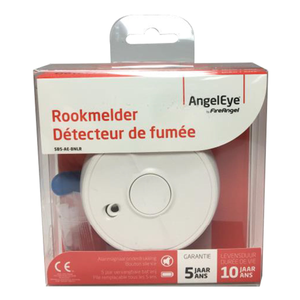 AngelEye Angel E Smoke Detector Sb5-ae-bnlr - Optical - 9V Battery