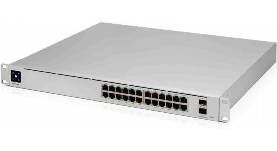Ubiquiti UniFiSwitch Pro 24 Rackmount Gigabit Managed Switch, 24x RJ-45, 2x SFP+, PoE++, Gen2 (USW-PRO-24-POE) afbeelding 1