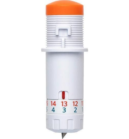 Silhouette SILH-BLADE-KRAFT. Produkttyp: Ersatzklingen, Produktfarbe: Orange, Weiß, Kompatibilität: Silhouette Portrait 2, Silhouette Cameo 3, Silhouette Cameo 4 (SILH-BLADE-KRAFT) afbeelding 1