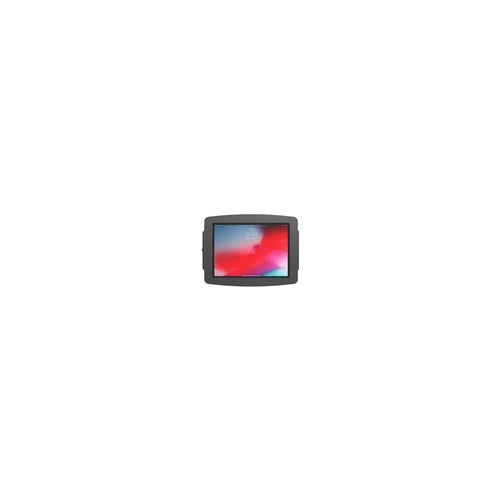 Compulocks Space iPad 10.2" Wall Mount Security Lock Display Enclosure - Gehäuse für Tablett - verriegelbar - hochwertiges Aluminium - Schwarz - Bildschirmgröße: 25,9 cm (10.2") - Montageschnittstelle: 100 x 100 mm - Wandmontage - für Apple afbeelding 1
