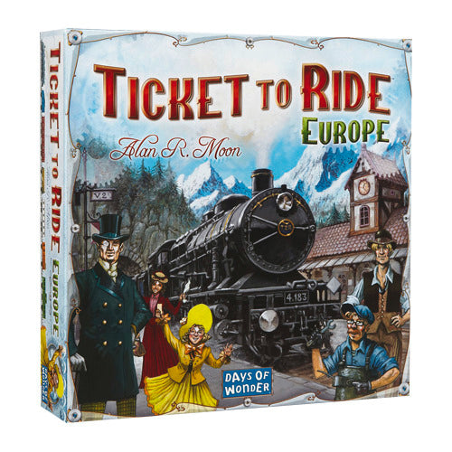 Ticket To Ride Europe Board Game for 2-5 Players