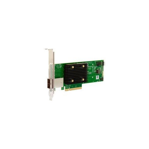 Broadcom HBA 9500-8e Tri-Mode - Speicher-Controller - 8 Sender/Kanal - SATA 6Gb/s / SAS 12Gb/s / PCIe 4,0 (NVMe) - PCIe 4,0 x8 (05-50075-01) afbeelding 1