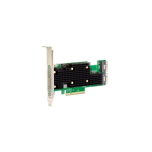 Broadcom HBA 9620-16i - Speichercontroller (RAID) - 16 Sender/Kanal - SATA 6Gb/s / SAS 24Gb/s / PCIe 4,0 (NVMe) - RAID 0, 1, 10 - PCIe 4,0 x8 (05-50111-02) afbeelding 1
