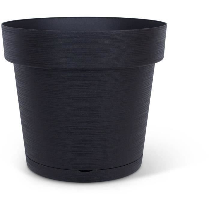 GARDEN ID Glamour Self-watering Planter 40 cm - Anthracite - Indoor/Outdoor