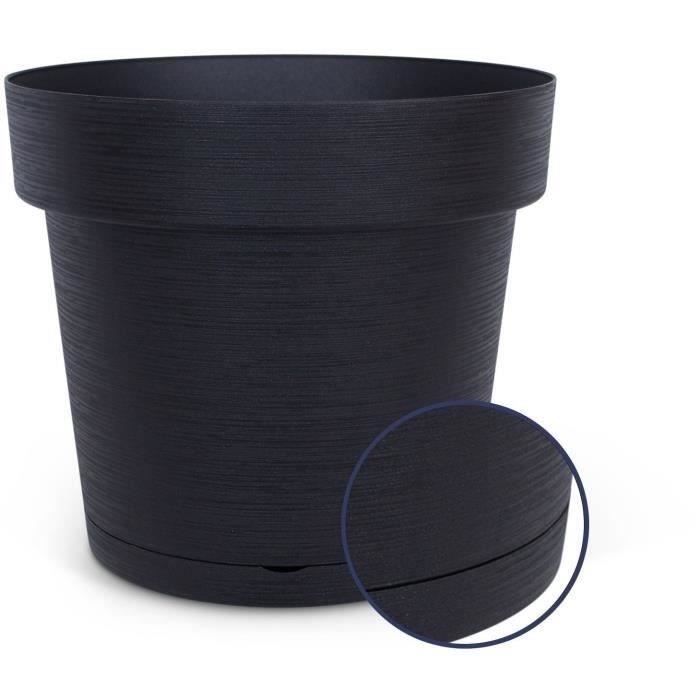 GARDEN ID Glamour Self-watering Planter 40 cm - Anthracite - Indoor/Outdoor