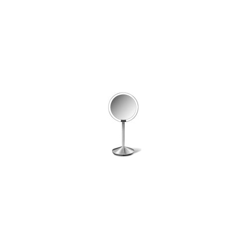 simplehuman Faltspiegel mit Sensor, 12 cm, wiederaufladbar, gebürsteter Edelstah (ST3004) afbeelding 1