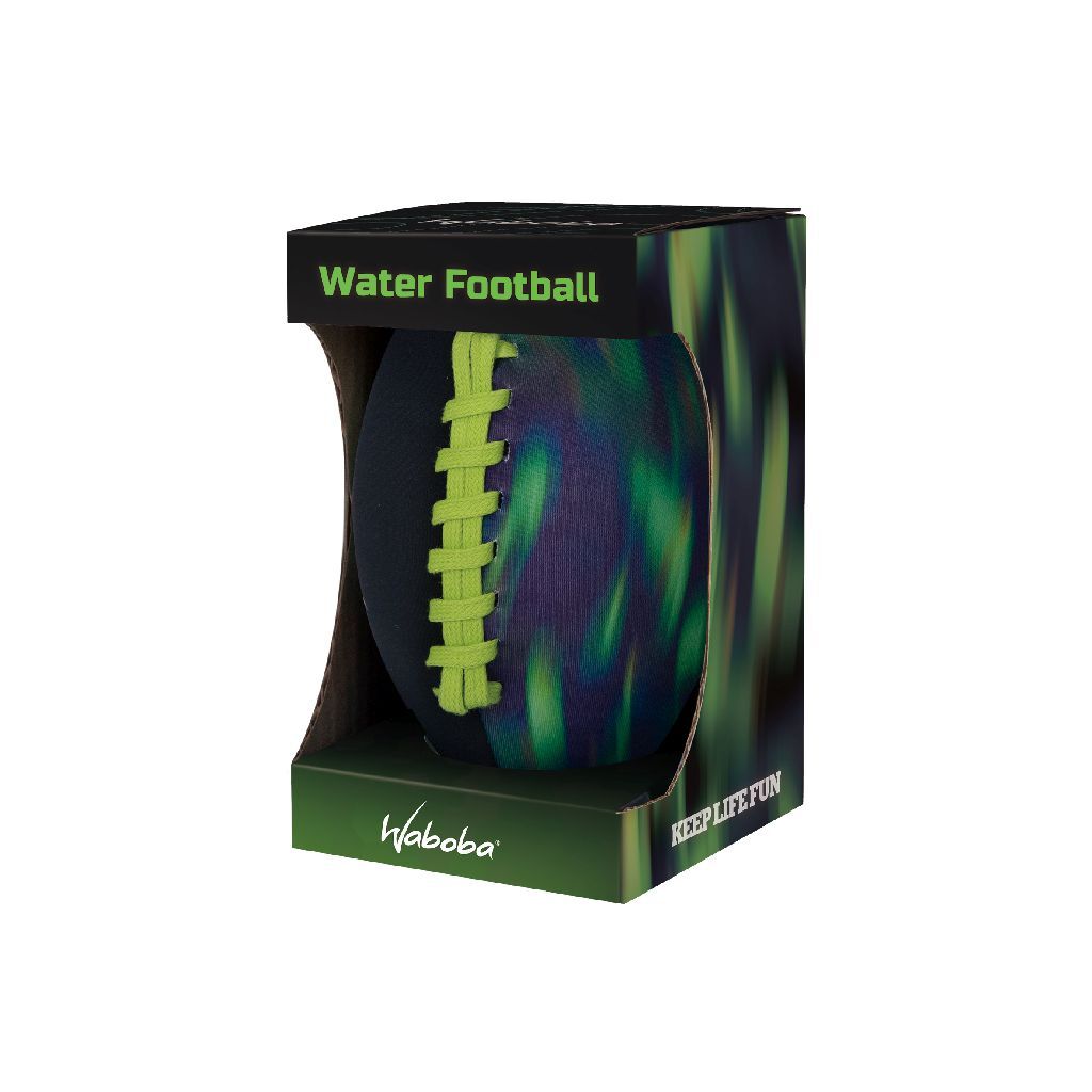 Waboba Neoprene American Football Orange/Blue - Waterproof