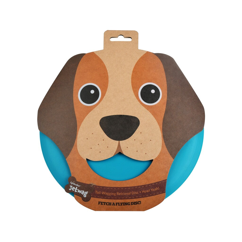 Waboba Pet Jetwag Frisbee 20 cm - Soft Rubber Toy for Dogs - Fetching Fun