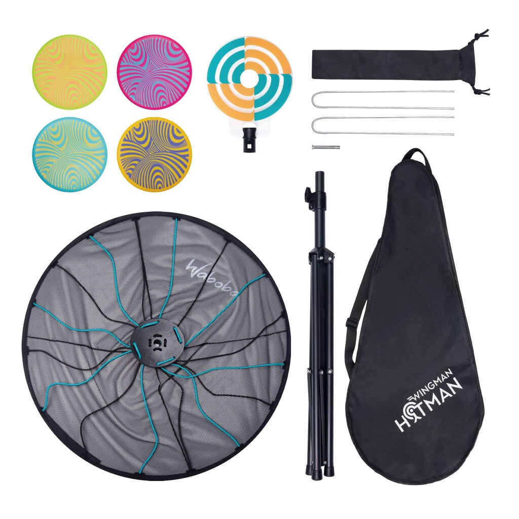 Waboba Wingman Hitman 2-in-1 Disc Target Set for Kids 8 and Up