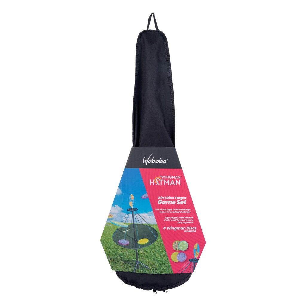 Waboba Wingman Hitman 2-in-1 Disc Target Set for Kids 8 and Up