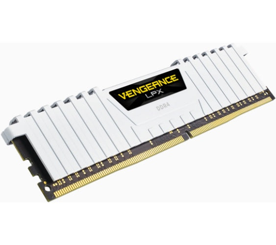 CORSAIR Vengeance LPX - DDR4 - Kit - 32 GB: 2 x 16 GB - DIMM 288-PIN - 3200 MHz / PC4-25600 - CL16 - 1.35 V - ungepuffert - non-ECC - weiß afbeelding 1