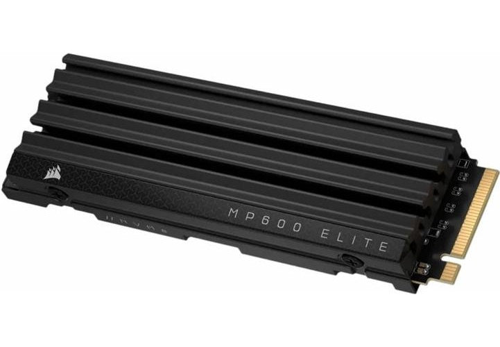 CORSAIR MP600 ELITE - SSD - 2TB - intern - M.2 2280 - PCIe 4,0 x4 (NVMe) - integrierter Kühlkörper (CSSD-F2000GBMP600EHS) afbeelding 1