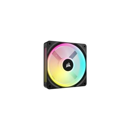 CORSAIR iCUE LINK QX120 RGB - Gehäuselüfter - mit Temperatursensor - 120 mm - Schwarz (CO-9051001-WW) afbeelding 1