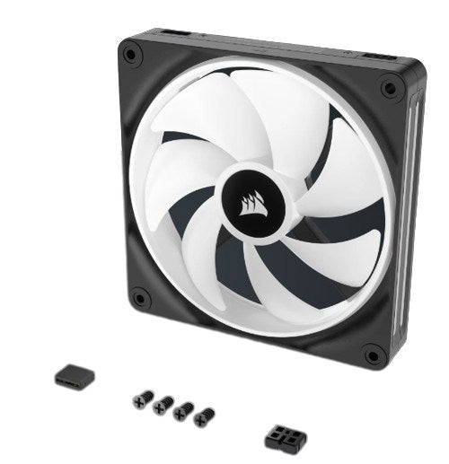 CORSAIR iCUE LINK QX140 RGB - Gehäuselüfter - mit Temperatursensor - 140 mm - Schwarz (Packung mit 2) (CO-9051004-WW) afbeelding 6