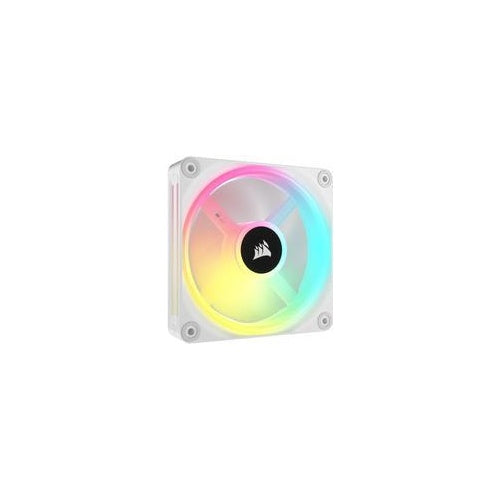 CORSAIR iCUE LINK QX120 RGB - Gehäuselüfter - mit Temperatursensor - 120 mm - weiß (Packung mit 3) (CO-9051006-WW) afbeelding 1