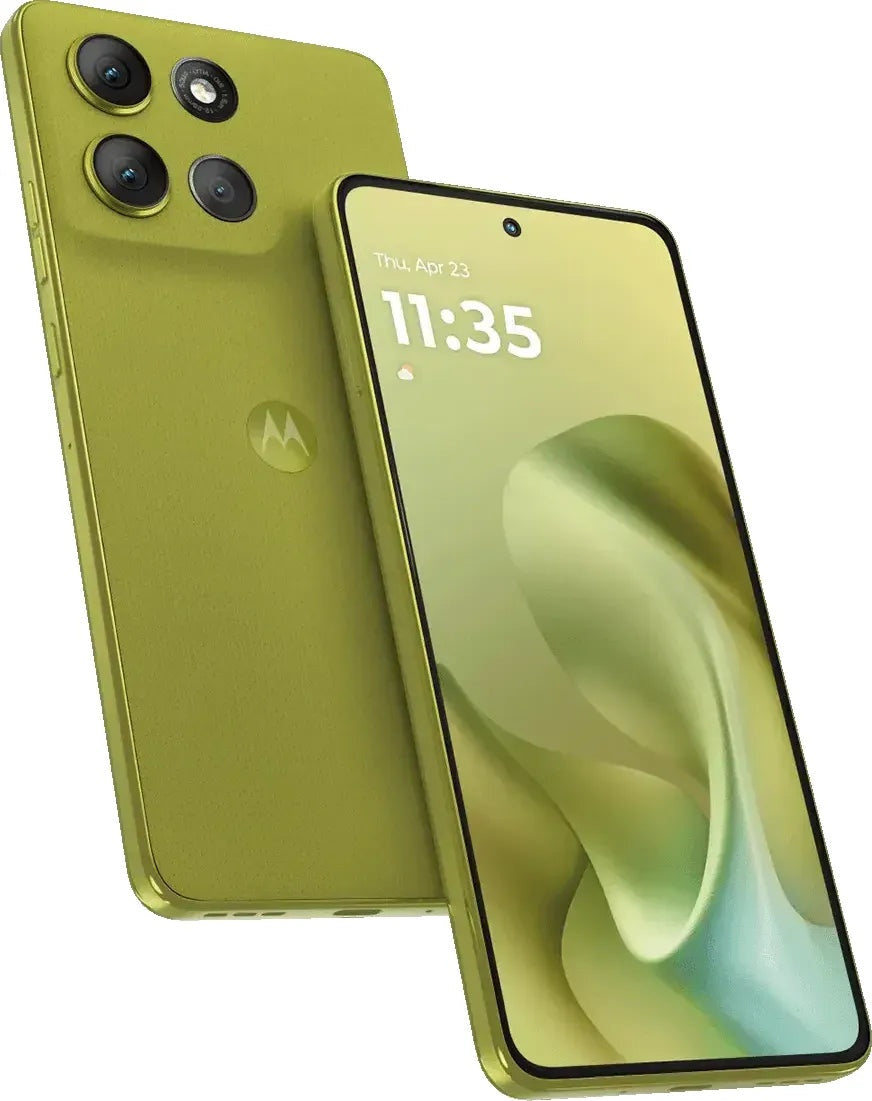 Motorola Moto g86 5G Smartphone (6,67"-Super-HD-Display, 50-MP-Kamera mit Moto-AI, 8/256 GB, 5100 mAh, Android 15) Pantone Golden Cypress (PB7L0088SE) - 0840023294914 - afbeelding 1