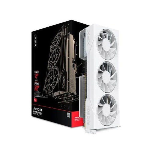 XFX RX 9070 SWIFT Triple-Fan White 16GB OC GDDR6 White (RX-97SWFT3W7) afbeelding 1