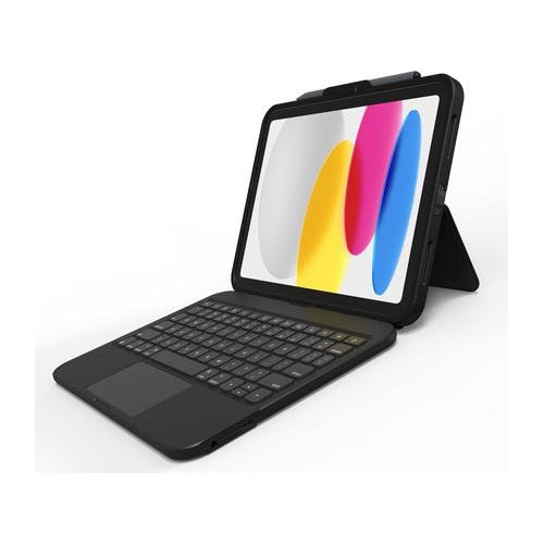 ZAGG -KB-TOUGH KEYS-APPLE-IPAD 10.9 10TH GEN/A16-BLACK-SWISS (B (103117081) afbeelding 1