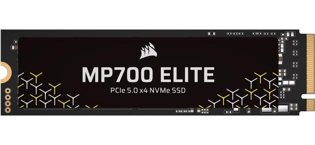 CORSAIR MP700 ELITE - SSD - 2TB - intern - M.2 2280 - PCI Express 5,0 x4 (NVMe) (CSSD-F2000GBMP700ENH) afbeelding 1