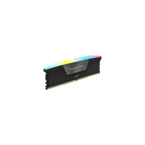 Corsair VENGEANCE RGB DDR5 5200MHz 32GB (1x32GB) Intel XMP AMD EXPO - GREY - 32 GB - DDR5 (CMH32GX5M1B5200Z40) afbeelding 1