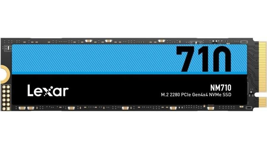 SSD M.2 Lexar 1TB NM710 PCIe Gen4x4 NVMe (LNM710X001T-RNNNG) afbeelding 1