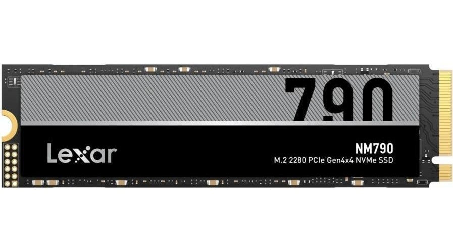Lexar NM790 - SSD - 2TB - intern - M.2 2280 - PCIe 4,0 x4 (NVMe) (LNM790X002T-RNNNG) afbeelding 1