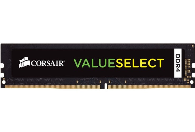 Corsair Value Select - DDR4 - 8 GB - DIMM 288-PIN - 2400 MHz / PC4-19200 - CL16 - 1.2 V - ungepuffert - nicht-ECC (CMV8GX4M1A2400C16) afbeelding 1