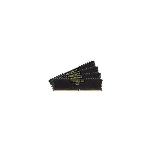 Corsair Vengeance LPX - DDR4 - 32 GB : 4 x 8 GB - DIMM 288-PIN - 2666 MHz / PC4-21300 - CL16 - 1.2 V - ungepuffert - nicht-ECC (CMK32GX4M4A2666C16) afbeelding 1