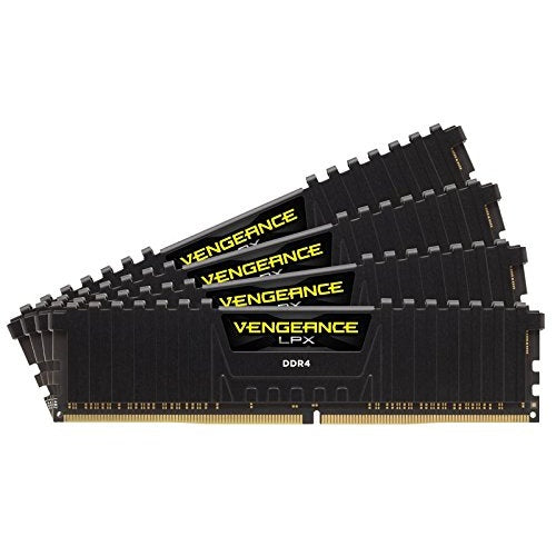 Corsair Vengeance LPX - DDR4 - 32 GB : 4 x 8 GB - DIMM 288-PIN - 2666 MHz / PC4-21300 - CL16 - 1.2 V - ungepuffert - nicht-ECC (CMK32GX4M4A2666C16) afbeelding 4