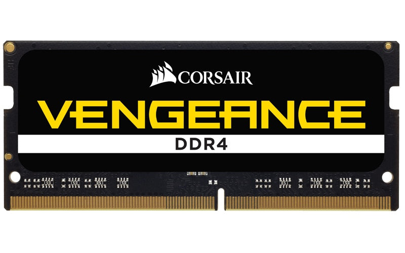 Corsair Vengeance - DDR4 - 8 GB - SO DIMM 260-PIN - 2400 MHz / PC4-19200 - CL16 - 1.2 V - ungepuffert - nicht-ECC (CMSX8GX4M1A2400C16) afbeelding 1
