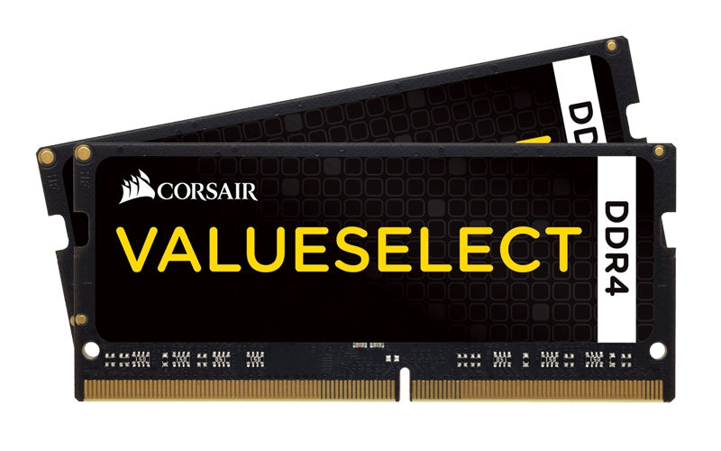 Corsair Value Select - DDR4 - 16 GB - SO DIMM 260-PIN - 2133 MHz / PC4-17000 - CL15 - 1.2 V - ungepuffert - nicht-ECC (CMSO16GX4M1A2133C15) afbeelding 1