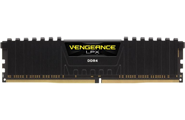 Corsair Vengeance LPX - DDR4 - Modul - 8 GB - DIMM 288-PIN - 3000 MHz / PC4-24000 - CL16 - 1.35 V - ungepuffert - non-ECC - Schwarz (CMK8GX4M1D3000C16) afbeelding 1
