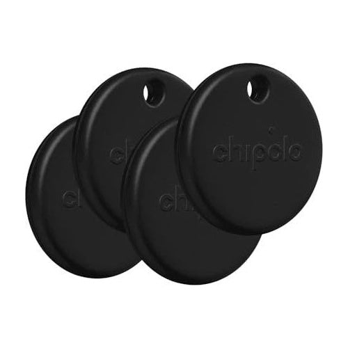Chipolo POP Tracking Tag 4er Pack schwarz RWS.0000007 - Apple Find My & Android Find Hub kompatibel - 0850047123565 - image 1