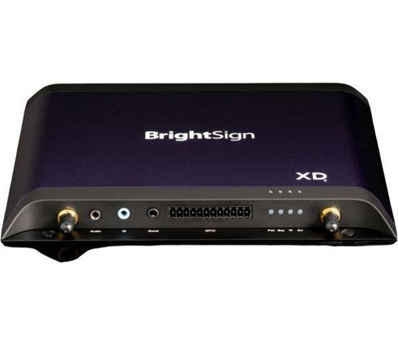 BrightSign XD6 XD236 XD236 Digital-Signage-Player  256 GB SSD  BrightSign OS  4K UHD  Schwarz afbeelding 1