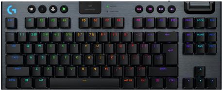 Logitech G - G915 X - Keyboard - LIGHTSPEED - TKL - Backlit - Wireless - 2.4 GHz, Bluetooth, USB - QWERTY - US