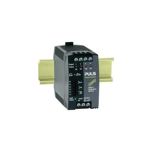 PULS DIMENSION PISA11.406 4-Kanal Sicherungsmodul 24 V/DC / 4 x 6 A / (PISA11.406) afbeelding 1