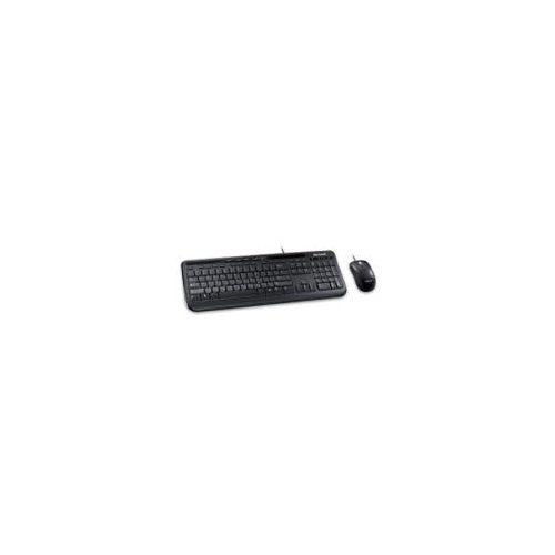 Microsoft Wired Desktop 600 US, Keyboard and optical Mouse, black (APB-00006) afbeelding 1