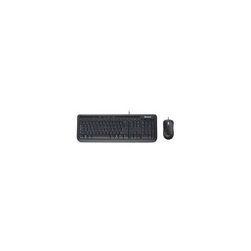Microsoft Desktop 600, Tastatur & Maus kabelgebunden, USB, deutsch (APB-00008) afbeelding 1