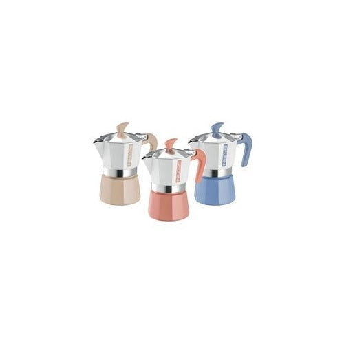 Pedrini Coffee Maker 6 Cups Painted Aluminum Color 2025 02CF169 (02CF169) afbeelding 1