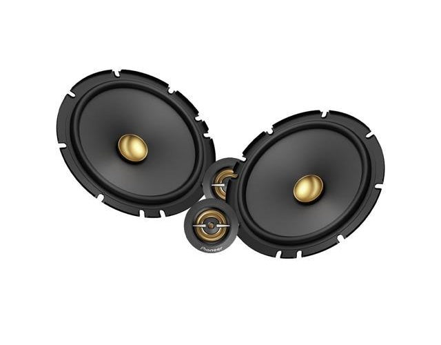Pioneer TS-A1601C. Lautsprechertyp: 2-Wege, Spitzenstrom: 350 W, Bemessungsleistung: 80 W. Montagetiefe: 6,7 cm, Tieftönerdurchmesser: 16,5 cm, Hochtönerdurchmesser: 2 cm. Menge pro Packung: 2 Stück(e) (1027462) afbeelding 1