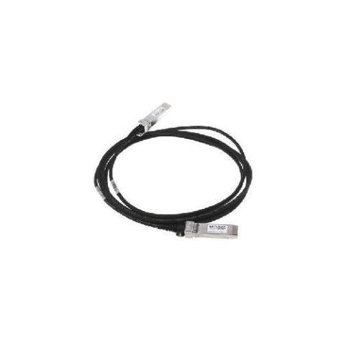 HPE - Netzwerkkabel - SFP+ - 1 m - für HPE 5406, D2D4324, Enterprise Virtual Array P6350, Modular Smart Array 1040, P2000 G3 (J9281B) afbeelding 1